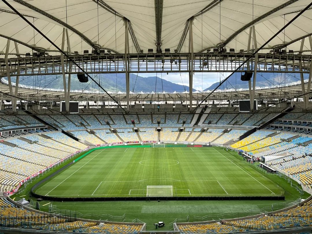 fotografia do estádio do Maracanã
