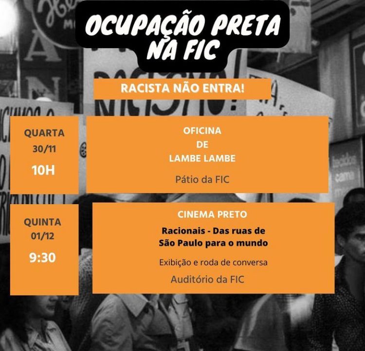 Manifestações nas redes sociais (Fotos: Cotistas UFG / Perfil Instagram)