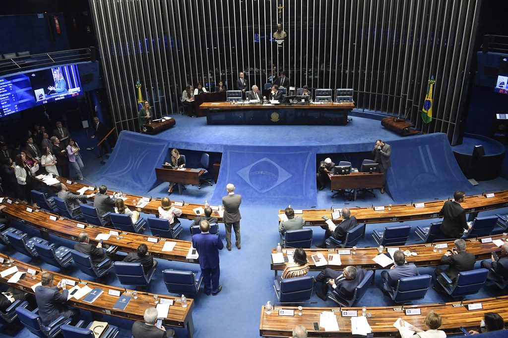 Senado Federal visto de cima