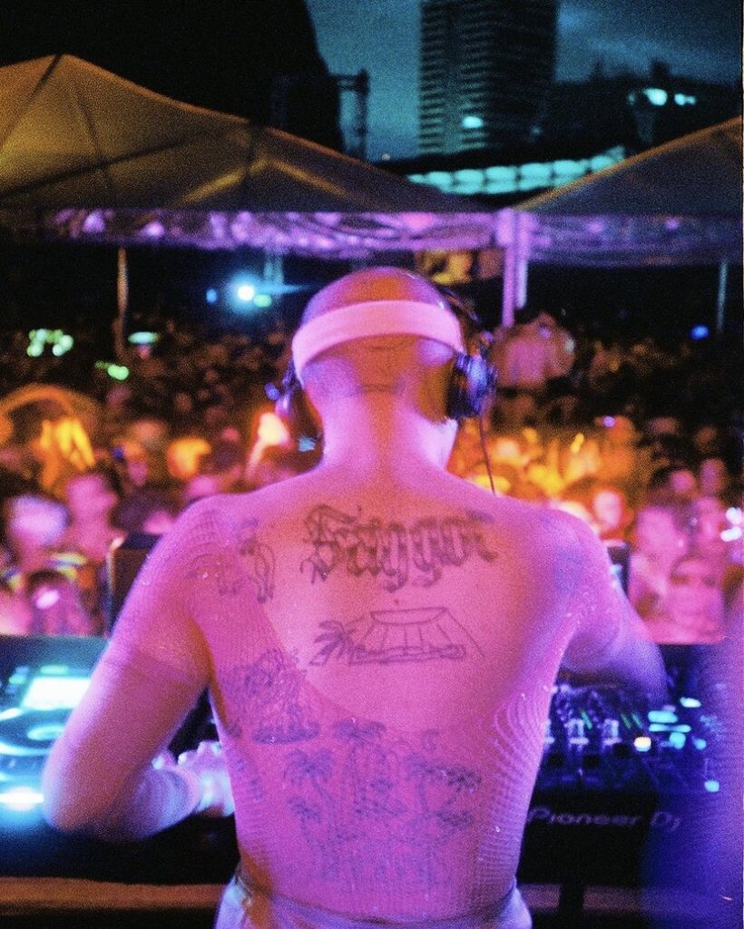 pedro pinho fotografou o dj pepo fernandez em são paulo