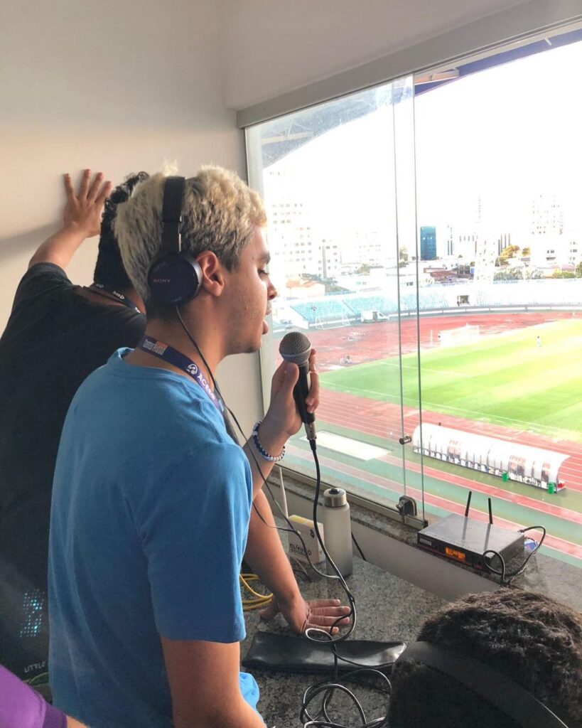 Narração de Pedro Paulo para Rádio Universitária.
