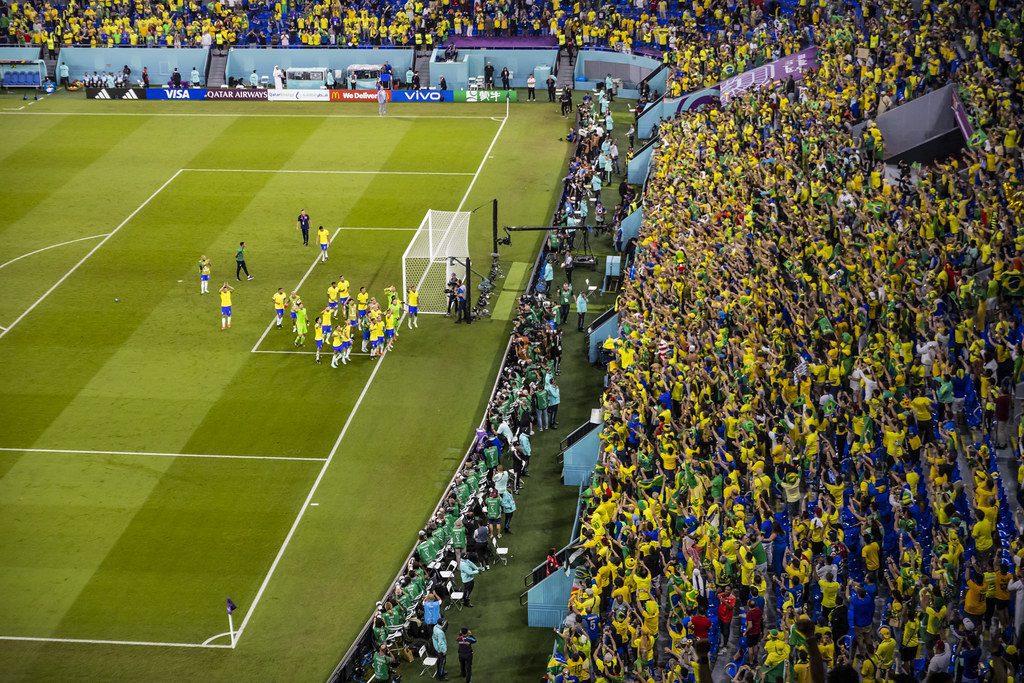 foto de um estádio da copa de 2022