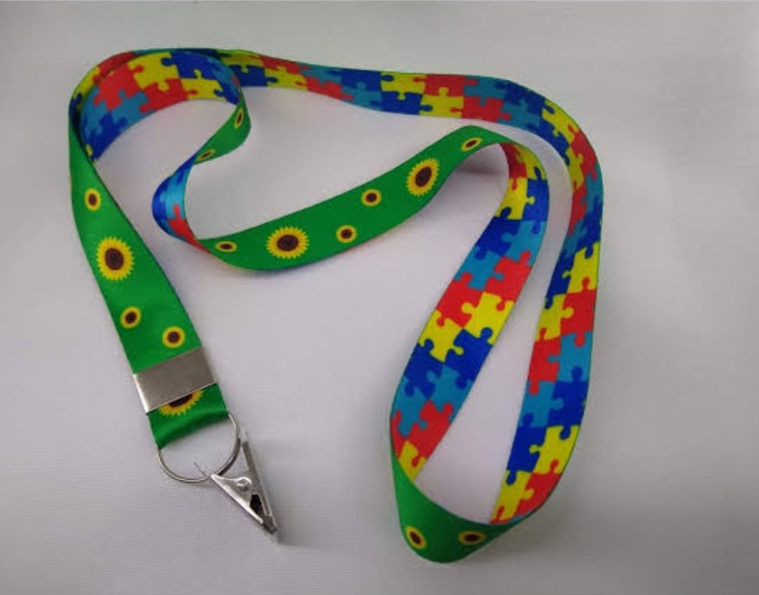 Cordão girassol e do autismo
