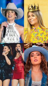 Cantoras citadas durante no texto