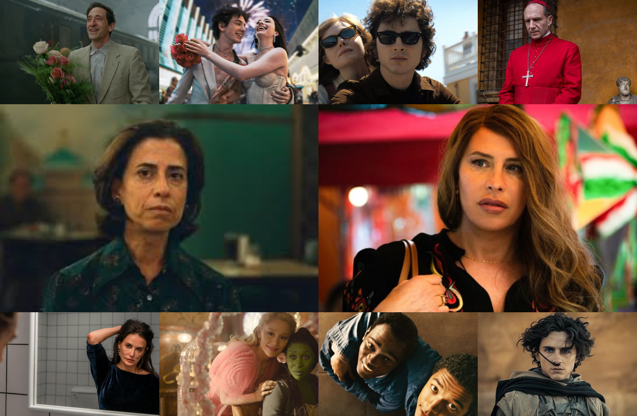 (Trechos dos filmes indicados ao Oscar em 2025. Imagem: Reprodução/Remessa Online).