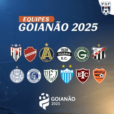 Equipes do Goianão 2025
