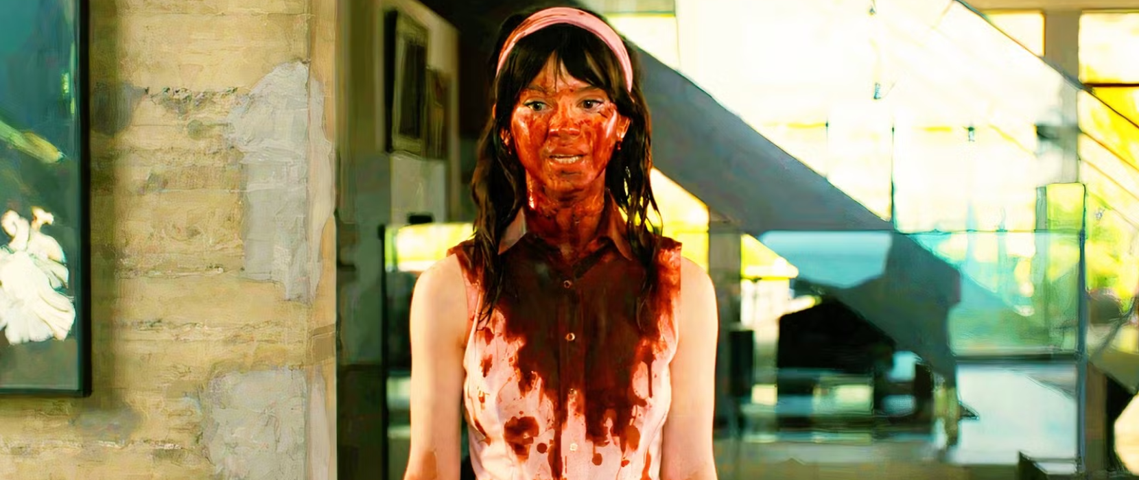 Íris em cena de Acompanhante Perfeita. Foto: Reprodução.